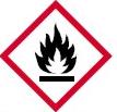 Elementos do rótulo Pictogramas de risco Frases de perigo H225 Líquido e vapor facilmente inflamáveis. H314 Causa queimadura severa à pele e dano aos olhos.