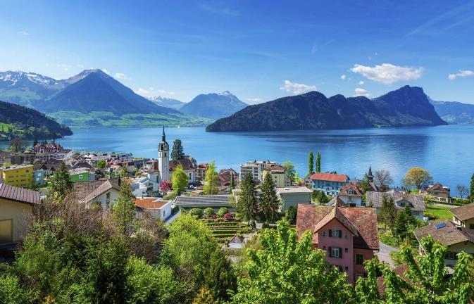 03 de setembro de 2020 Quinta-feira LUCERNA, SUIÇA Café da manhã no hotel.saída para passeio incluído de meio dia na cidade de Lucerna.Cidade famosa pela deslumbrante paisagem dp Lago Lucerna.