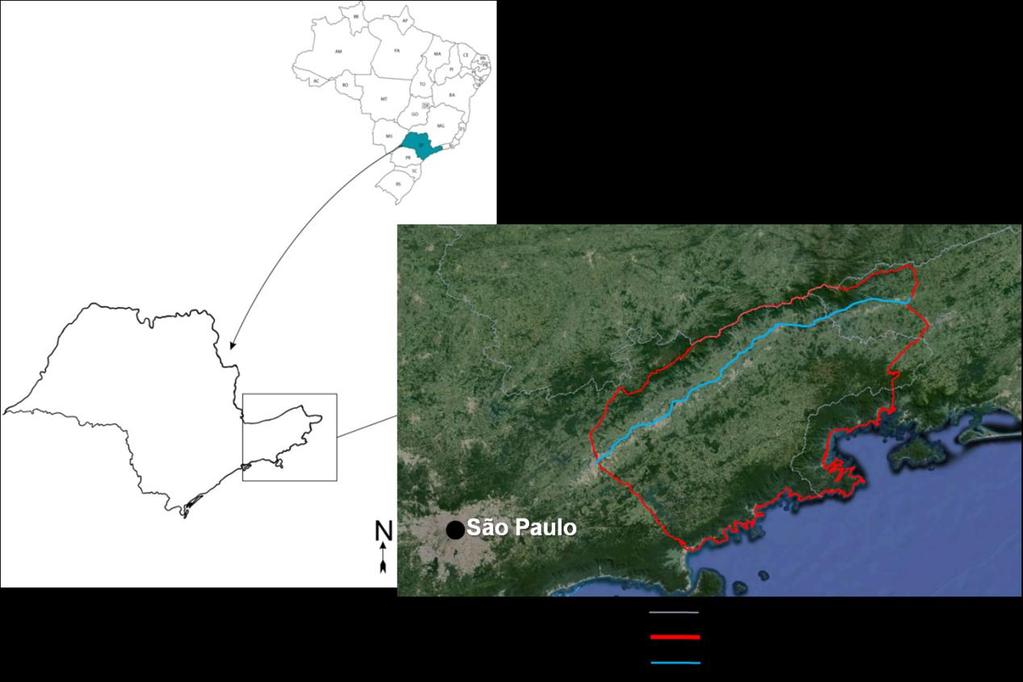 englobando a Floresta Ombrófila Densa Montana (Castilho et al., 2015) e solos predominantemente dos tipos Podzólico Vermelho-Amarelo álico e Latassolo Vermelho-Amarelo álico (Radam Brasil, 1983).