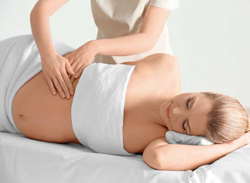 R$ 120,00 Massagem Maternidade (50 minutos) Entregue-se a esta massagem especialmente elaborada para gestantes após o terceiro mês de gravidez.