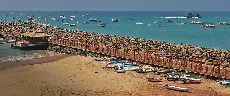 O governador Paulo Câmara entregou, na última quinta-feira (23), a reforma das estruturas do Porto de Santo Antônio, em Fernando de Noronha.