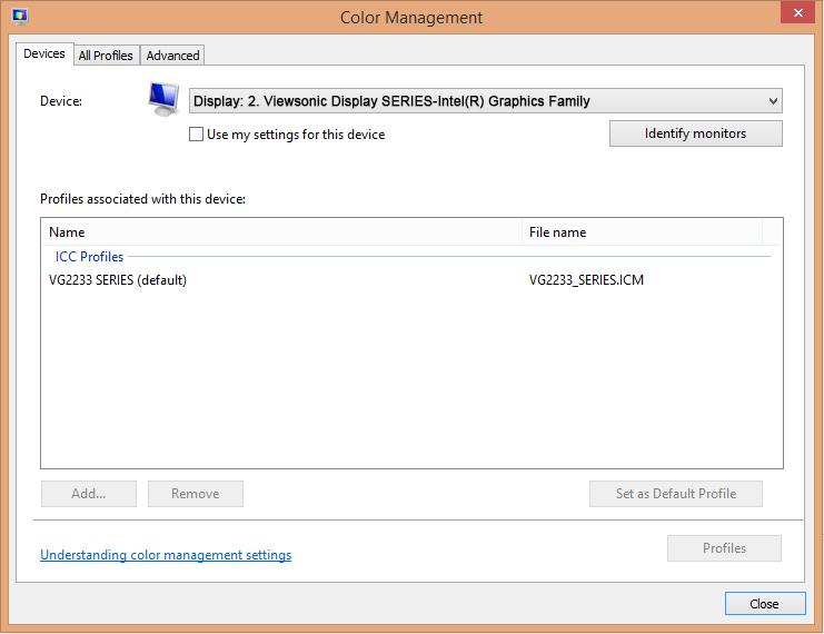 2-6. Instalação do controlador (Configuração no Windows 10) Para instalar o controlador, ligue primeiro o seu monitor ao PC, arranque o PC (ligue primeiro o monitor) e quando o arranque do PC