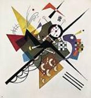 Wassily Kandinsky-obras Título da obra: No branco II Data: 1923 Dimensões: 105 x 98 cm