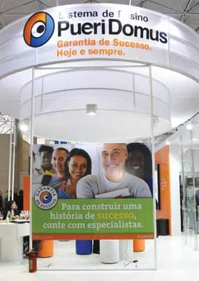 Pueri Domus é destaque na Educar 2011 A 18ª Educar Feira Internacional de Educação aconteceu entre 18 e 21 de maio de 2011, em São Paulo, e contou com a participação de 24 escolas parceiras do