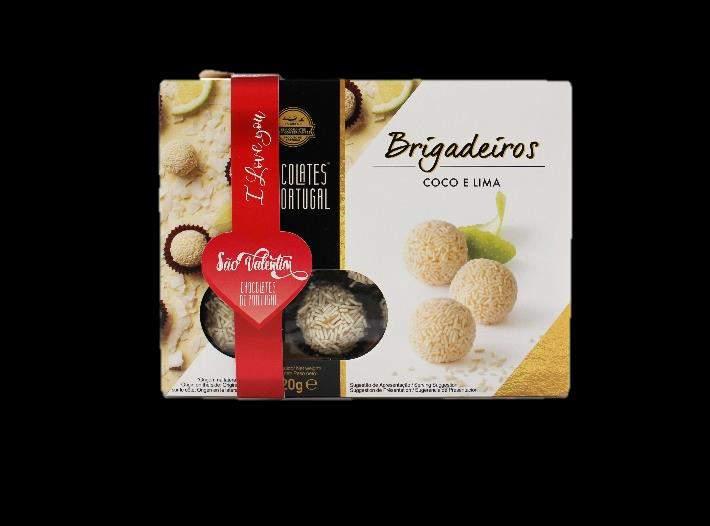 12-12 meses Brigadeiros Coco e Lima 9 un 120g