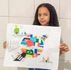 ARACRUZ ARACRUZ (ES) - 25 A 31 DE DEZEMBRO DE 2020 - FOLHA DO LITORAL - 10 Aluna de Aracruz é destaque no concurso do Cartaz da Paz Gabriely dos Santos Pereira, 12 anos, aluna do 6º ano da Escola