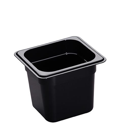 2,2L Policarbonato 16,2x17,6cm Âmbar - Cambro (66CW110) (66HP150) (30CWD135) CUBA GN 1/9 10cm Profund.