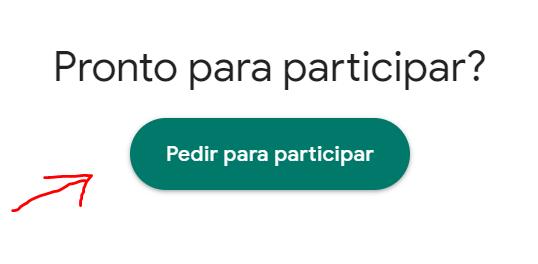 8. Após entrar na Sala de Aplicação, no Google Meet, o