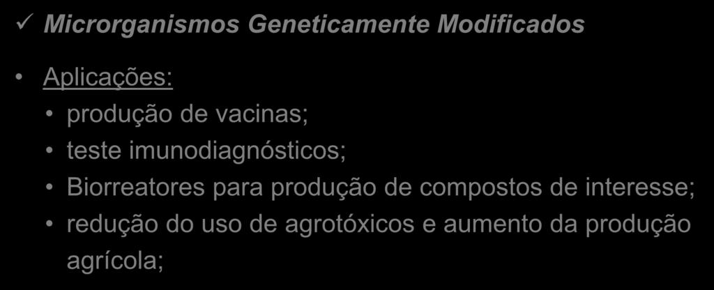 MGM Microrganismos Geneticamente