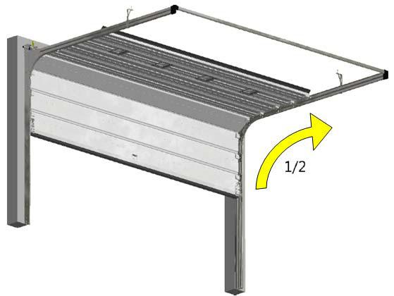 2.14 RÉGLAGE DE LA PORTE ET ÉTIQUETTES D AVERTISSEMENT Ouvrez et fermez la porte d ½ tour pour tester son bon fonctionnement.