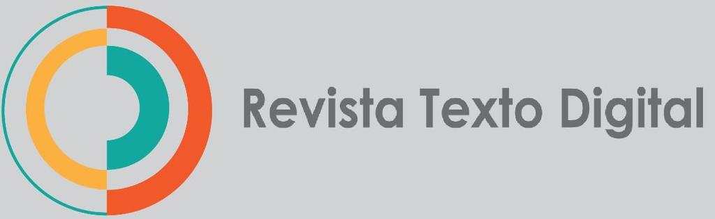 Figura 7 - Identidade visual da Texto Digital Fonte: Revista Texto Digital O periódico também conta com as seções criações digitais e Entrevista com criadores, fato que nos chamou a atenção em um