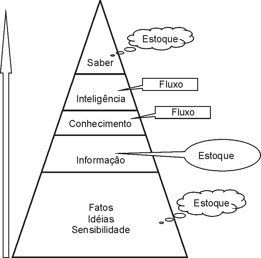 SÃO PAULO EM PERSPECTIVA, 16(3) 2002 Este início do trabalho, com a explanação da vida activa, além de prazeroso tem a finalidade de diferenciar na condição da informação seus estoques e seus fluxos,