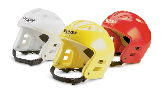 44 EQUIPAMENTO PESSOAL CAPACETES, SOMBREIROS, ÓCULOS DE PROTEÇÃO Capacetes Cascade O Capacete Cascade é um capacete especial para águas rápidas com qualidade superior que proporciona um elevado nível