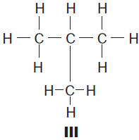 II Indique qual dos compostos orgânicos apresenta carbono quiral.