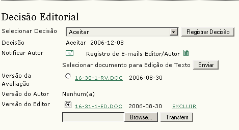 Finalmente, escolha a versão do documento desejada e utilize o botão