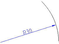 Os comandos para traçar entidades Cotação horizontal / vertical Dimension Horizontal Dimension - Vertical Atalho: dh, dv Barra de opções: Esta ferramenta se comporta essencialmente como a ferramenta