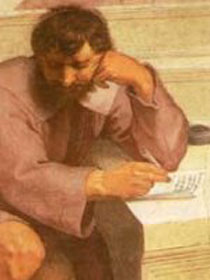 Heráclides do Ponto (~390 a.c. a ~310 a.c.) Foi discípulo de Platão na Academia.