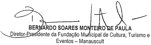FUNDAÇÃO MUNICIPAL DE CULTURA, TURISMO E EVENTOS PORTARIA N.