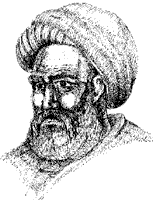 Estudou os primeiros anos em Farab e Bukhara, indo depois para Bagdad (em 901), onde aprendeu inúmeras línguas e aprofundou os seus conhecimentos.