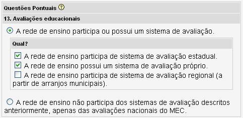 5.11. Plano de carreira para o magistério e profissionais de serviço e apoio escolar Nessa questão há duas situações possíveis: a) Existe um plano de carreira para o magistério e profissionais de