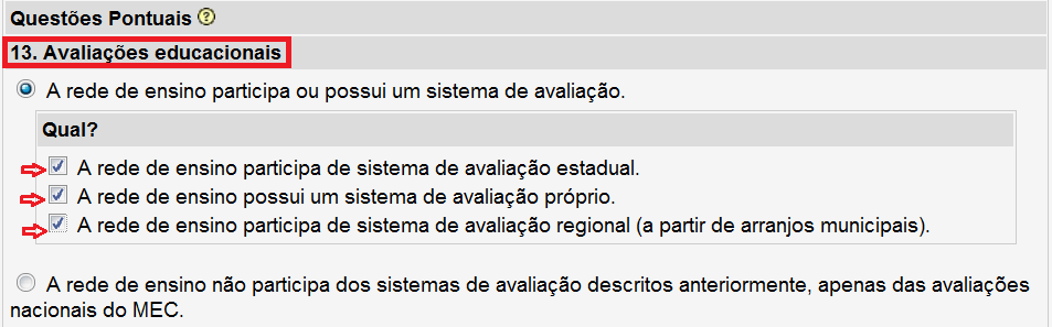 5.11. Plano de carreira para o magistério e profissionais de serviço e apoio escolar Nessa questão há duas situações possíveis: a) Existe um plano de carreira para o magistério e profissionais de