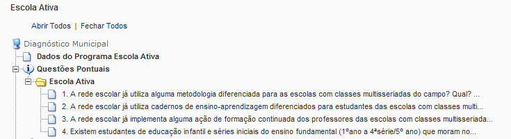 (cedido, concursado, contratado ou outro) e especifica-se a função na secretaria de educação. Salvam-se as informações e volta-se à tela principal. 3.