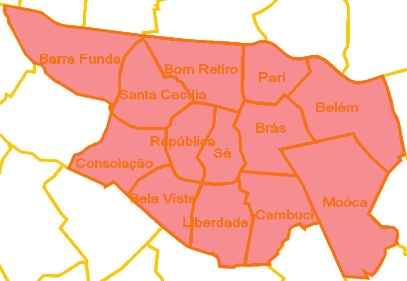 São Paulo Os bairros centrais de São Paulo têm como característica histórica ser