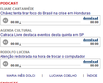 Ferramenta para Análise de Multimidialidade em Cibermeios 119 Opinião Outros Ficha B5.