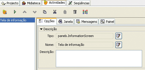 PRÁTICA: MUDANDO AS PROPRIEDADES DA JANELA PRINCIPAL E DE JOGO 47Praticando Nesta prática, iremos modificar as propriedades das duas janelas de uma atividade: a principal e a de jogo.