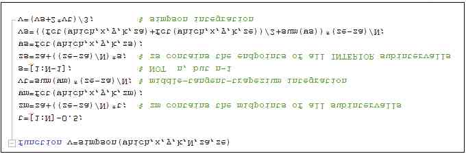 4.2. SUB-PROGRAMAS DO PROGRAMA PRINCIPAL 53 intervalo de integração. Por último, as entradas 0 e (1-y).ˆ(1/4/k) correspondem aos extremos do intervalo de integração.