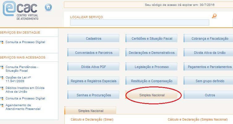 c) Outras formas de acesso: Certificado digital da própria PJ (e-cnpj); Certificado digital do responsável legal da PJ perante o CNPJ (e-cpf); Procuração para o portal e-cac Presencial (procuração