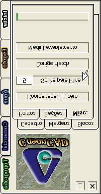 Anexo I 11 Spline para Pline O uso da entidade Spline do AutoCAD cria dificuldades para sua manipulação com as ferramentas do CasanCAD.