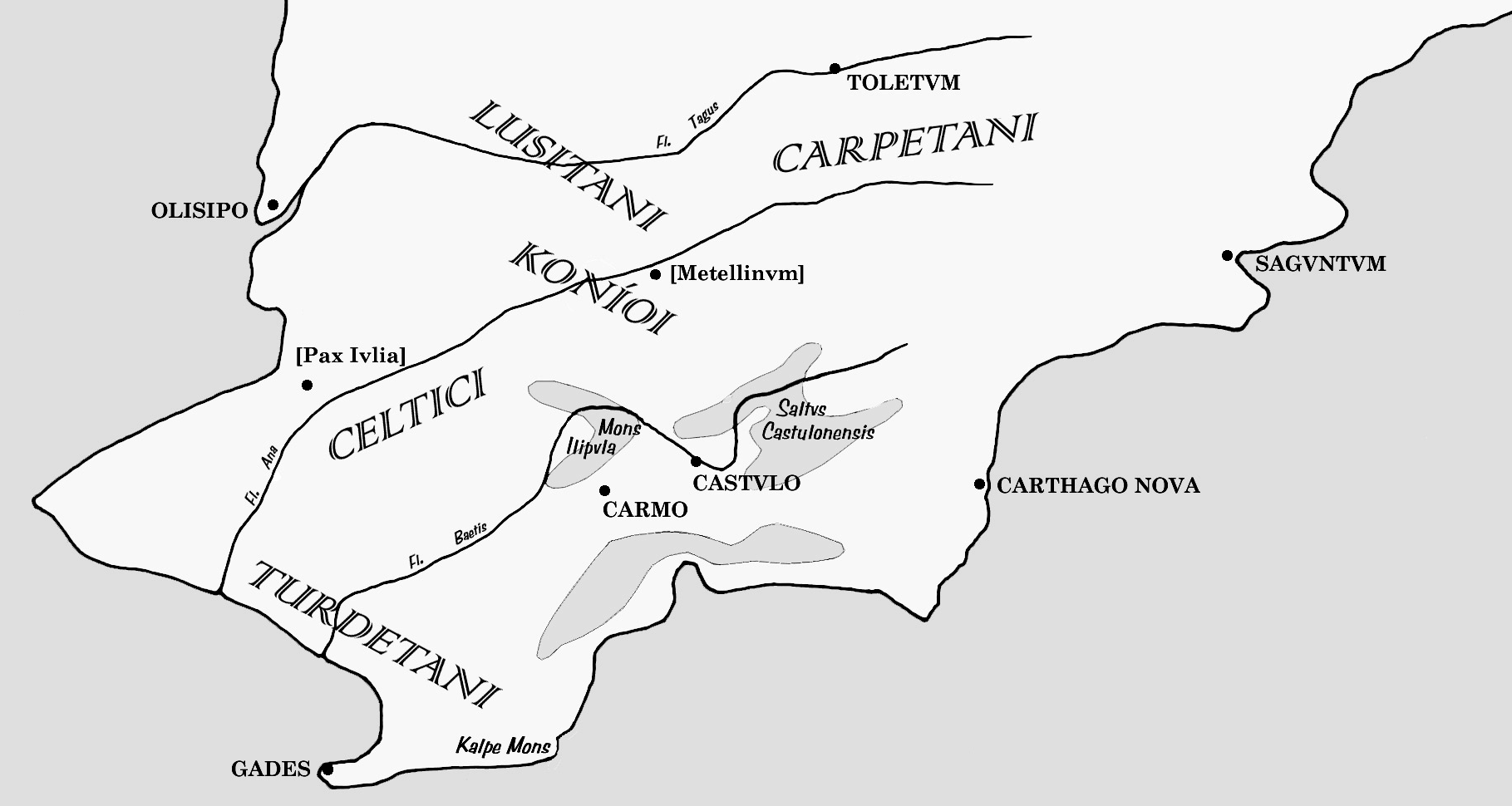 337 Novas perspectivas sobre os Lusitanos (e outros mundos) Com esta posição dos Koníoi parece concordar o trecho de Apiano, Ib.