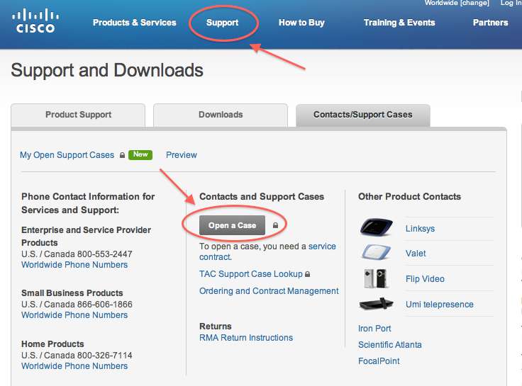 1º Passo ir a www.cisco.