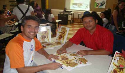 tecnologia de Etil, Vinil e Acetato). A produção, cerca de 30 exemplares, foi entregue à entidade Casa da Criança Feliz (CCF), em Dourados.