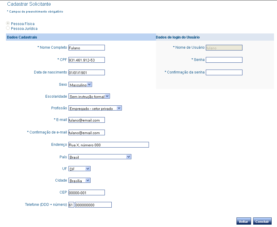 Como atualizar dados cadastrais Sempre que houver alguma alteração nos seus dados de contato (mudança de e-mail, por exemplo), é