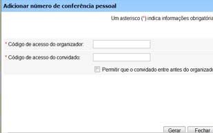 4 Edite as informações da página. 5 Quando tiver concluído a adição ou edição da conta, clique em Fechar.