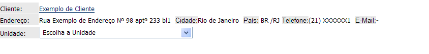 26 As seguintes informações serão disponibilizadas: b) Selecionar Marcas no campo "Unidade"; uma janela, tal como abaixo,