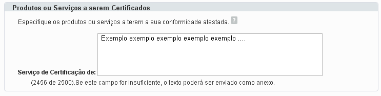 informação ; por outro lado, ele poderá também, conforme o caso, marcar alguma ou todas as opções anteriores (consultoria, assessoria ou informação), sempre em função da sua efetiva