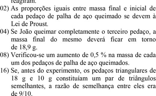 seleção dos candidatos que terão a Redação avaliada; III. apuração do Escore da Redação (ER); IV. apuração do Escore Final (EF) por candidato; V.