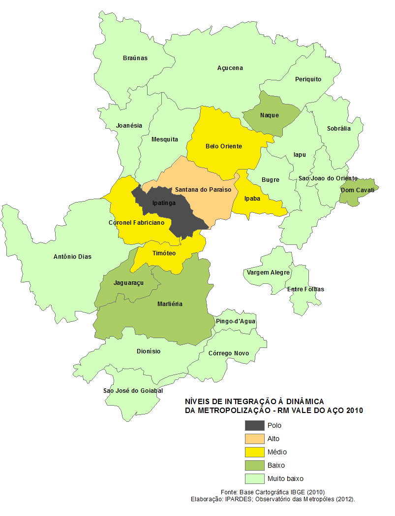 Mapa 54 Níveis de