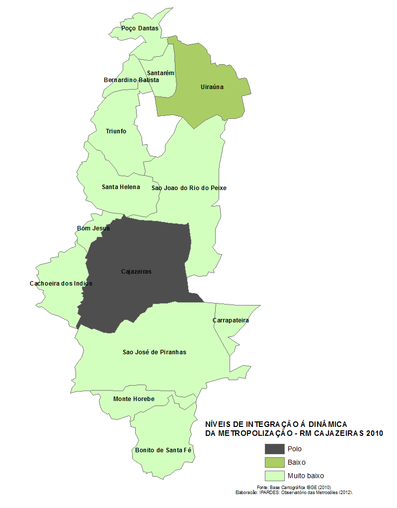 Mapa 15 Níveis de