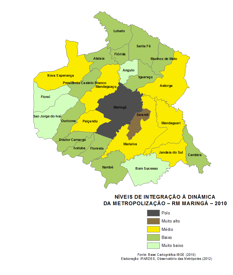 Mapa 39 Níveis de