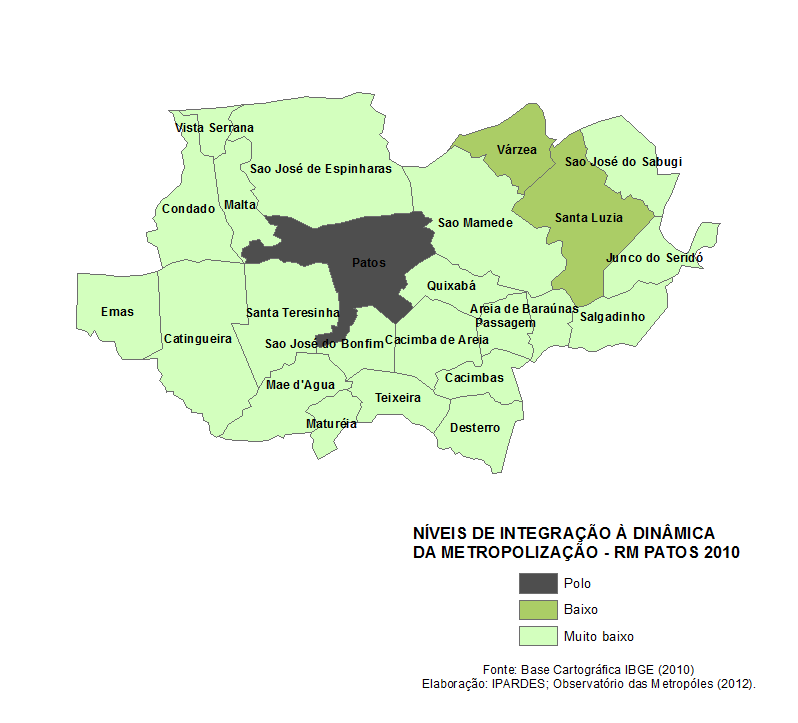 Mapa 43 Níveis de