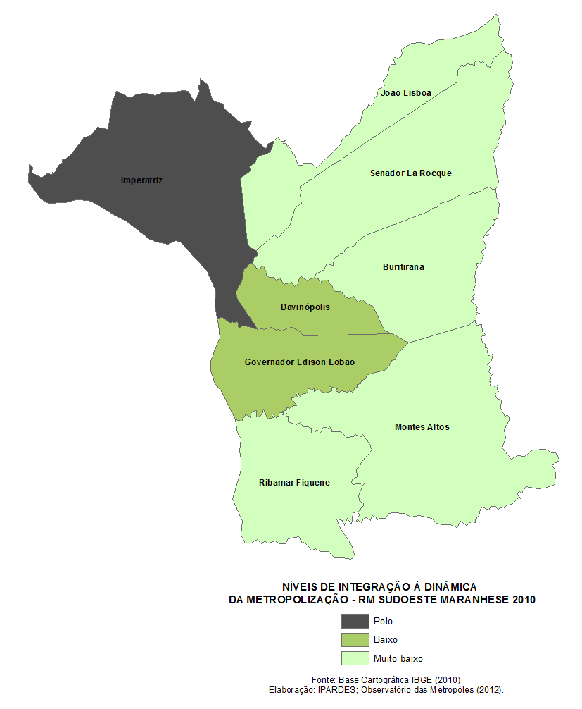 Mapa 50 Níveis de Integração