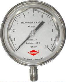 Aula 5 Definição de Manômetro O manômetro é o instrumento utilizado na mecânica dos fluidos para se