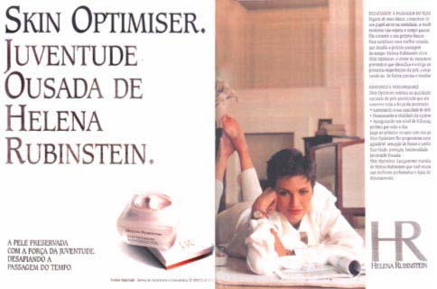 214 Annamaria Palacios Figura 21: Skin Optimiser, da Helena Rubinstein. Revista Marie Claire, agosto 1994.