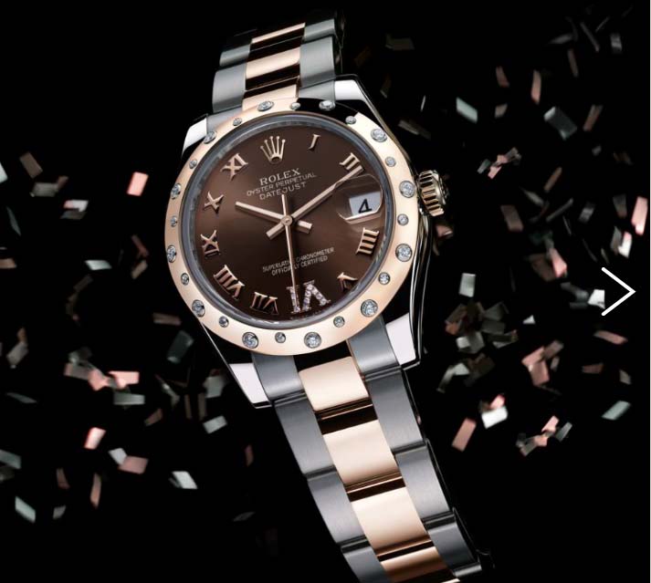 10 Figura 2 - Um dos modelos da marca Rolex, feito de ouro com brilhantes Fonte: Rolex (2010) Sendo assim, pode-se compreender que a marca proporciona o acesso à mente do consumista, criando um