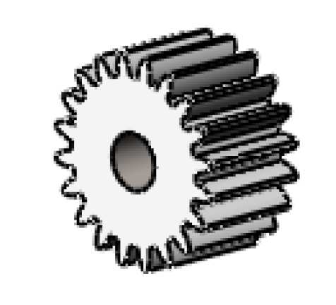 dente reto 02 01 JIS - 0.