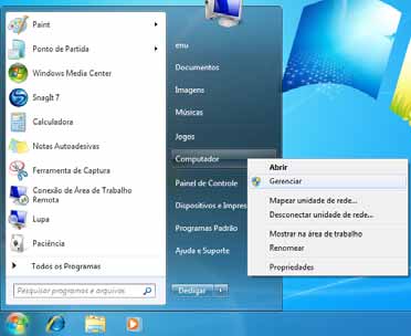 Instalação nos computadores com Windows 7 Depois de conectar o drive fisicamente, tal como se mostra em Figura 3 na